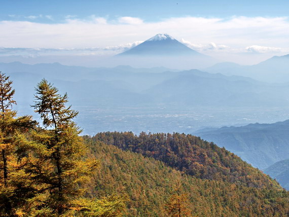 フォトギャラリー：秋の富士山